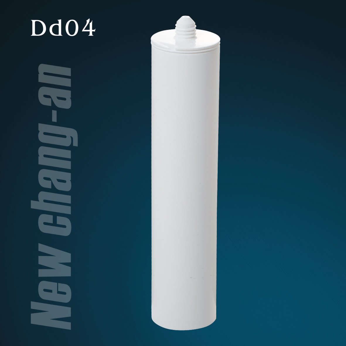 300 мл пустой пластиковый картридж HDPE для силиконового герметика Dd04